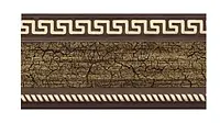 Лента декоративная 70 мм, Бленда Меандр 3 №12 на потолочный карниз КСМ усиленый багет для штор