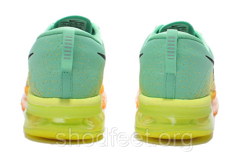 Nike Air Max 2014 Flyknit Green Orange ID 272019695 1595 Prom.ua