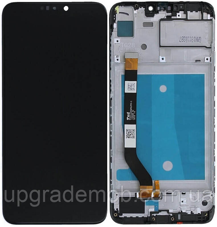 Дисплей модуль тачскрин Asus ZenFone Max M2 ZB633KL/ZB632KL чорний з рамкою, фото 1