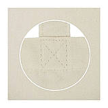 Еко-сумка з бавовни для покупок з саржі (50х40х14 см) 240 г/кв., фото 3