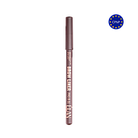 Пудровий олівець для брів ELAN Brow Liner PRO B 02 dark brown