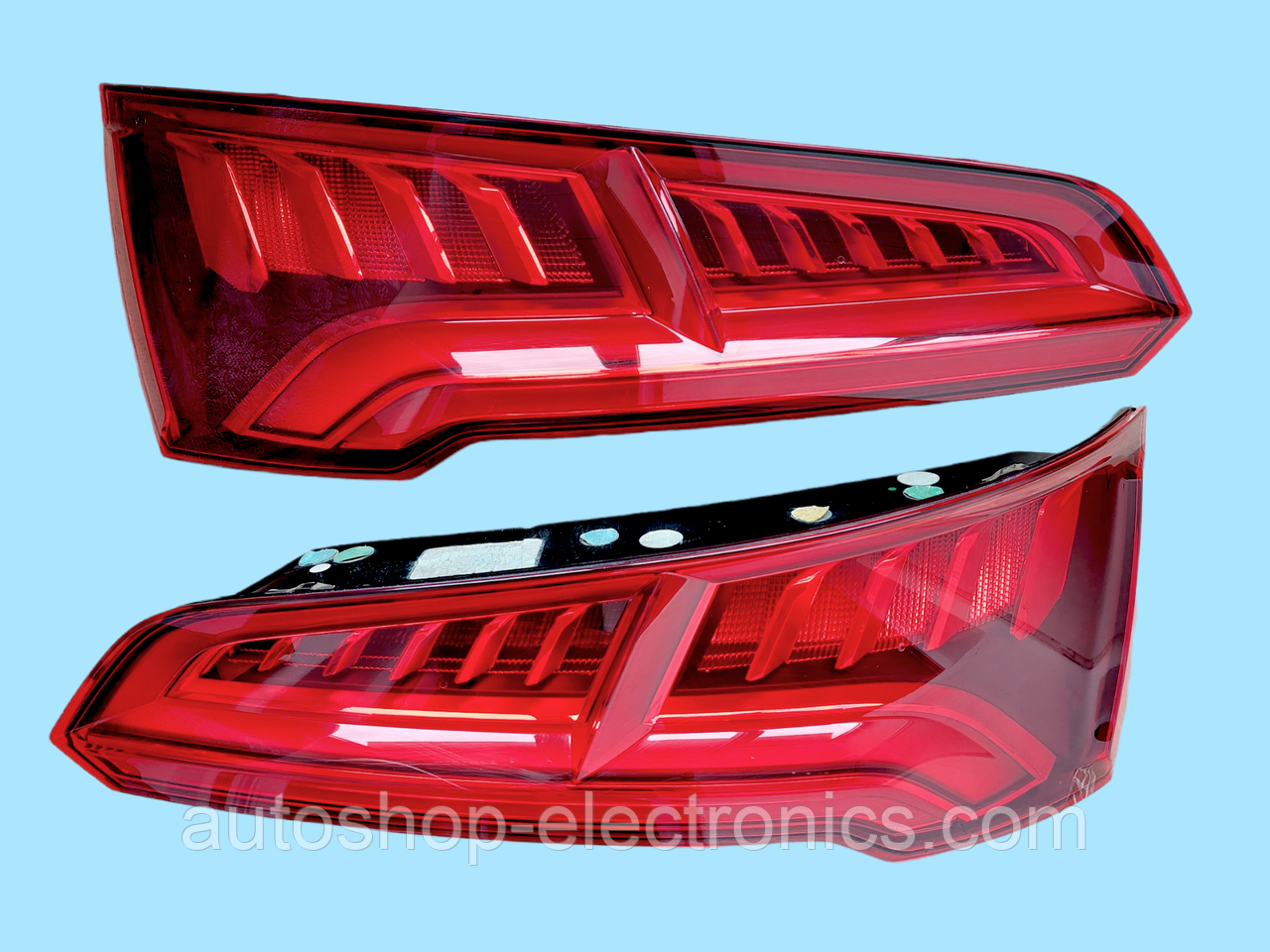 Комплект - Ліхтарі задні Audi Q5 80a LED Matrix USA (80A945094A / 80A945093A) / Задній стоп / Фара / Ліхтар