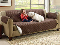 Покривало на диван двостороннє Couch Coat, Коричневий, фото 6