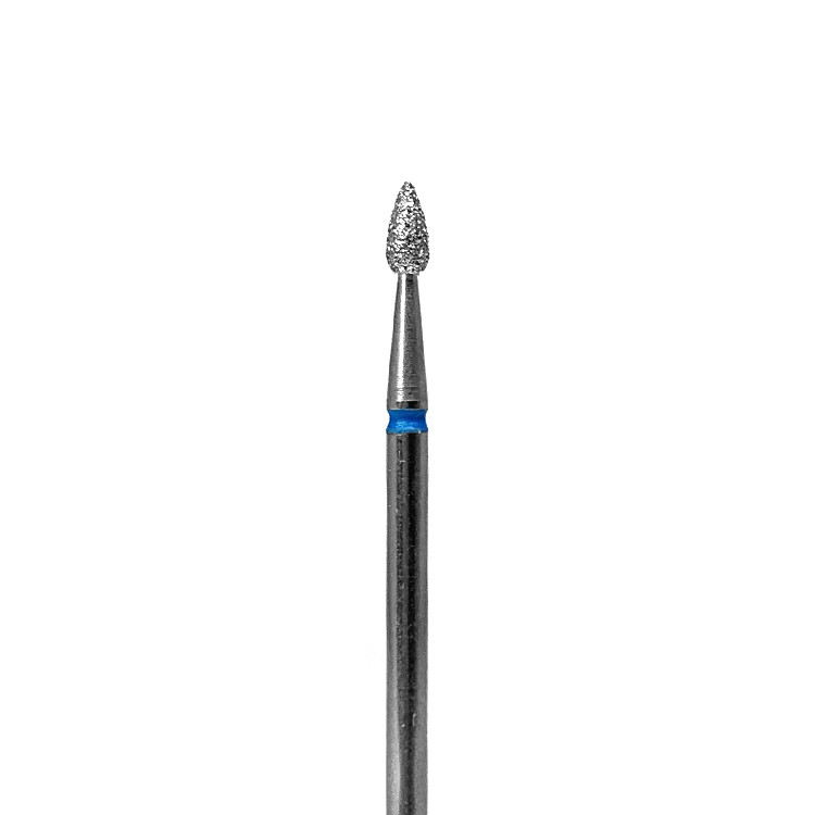 Divia - Фреза алмазна синя Оливка загострена (2,3 мм)
