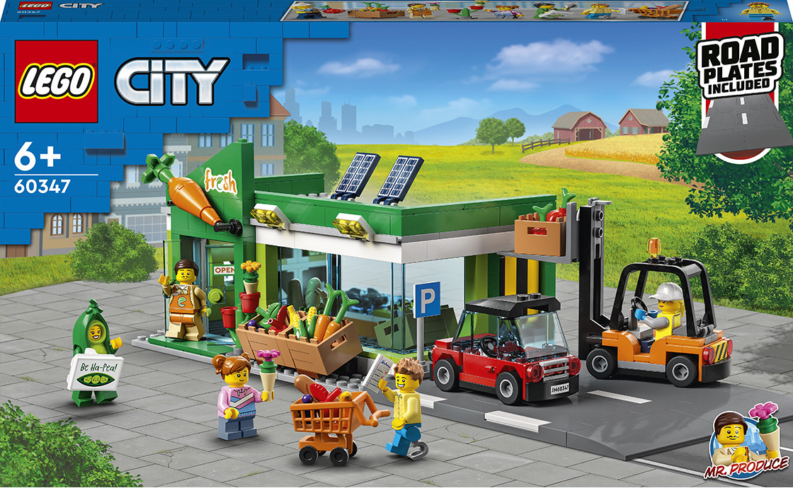LEGO City Продуктовий магазин 404 деталі (60347), фото 1