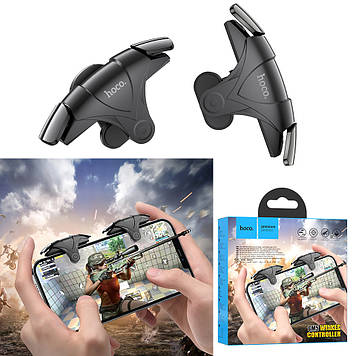 Ігровий контролер pubg mobile пубг тригери для телефону HOCO Wolf з кнопками