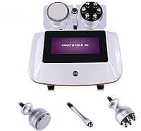 Косметологічний апарат RF-ліфтингу для кавітації вакуумного масажу мікрострумів апарат 4-в-1 мод. 206 BSU