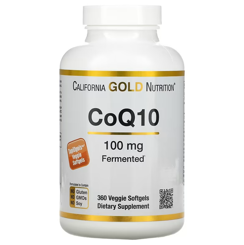 CoQ10 100 мг California Gold Nutrition 360 капсул