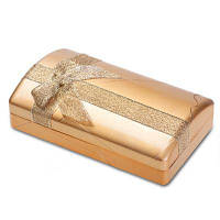 Подарочные коробочки под золото прямоугольной формы - качество