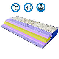 Безпружинний ортопедичний матрац Arabeska Boho / Арабеска Бохо мультизональний