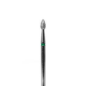 Divia - Фреза алмазна зелена Оливка загострена (2,3 мм)