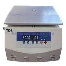 Центрифуга лабораторна TD6 (цифрова, 6000 об/хв, безщітковий мотор, 12*15мл, таймер, 5120g)