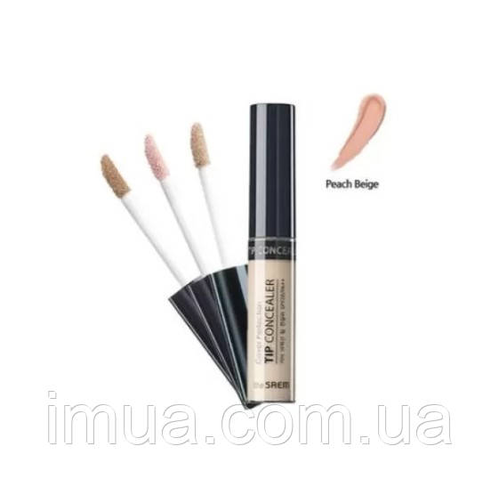 Консилер The Saem Peach Beige Cover Perfection Tip Concealer