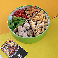 Подарочная коробочка с орешками и цукатами, 400 грамм