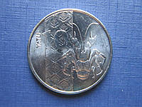 Монета 10 вату Вануату 2015 фауна краб