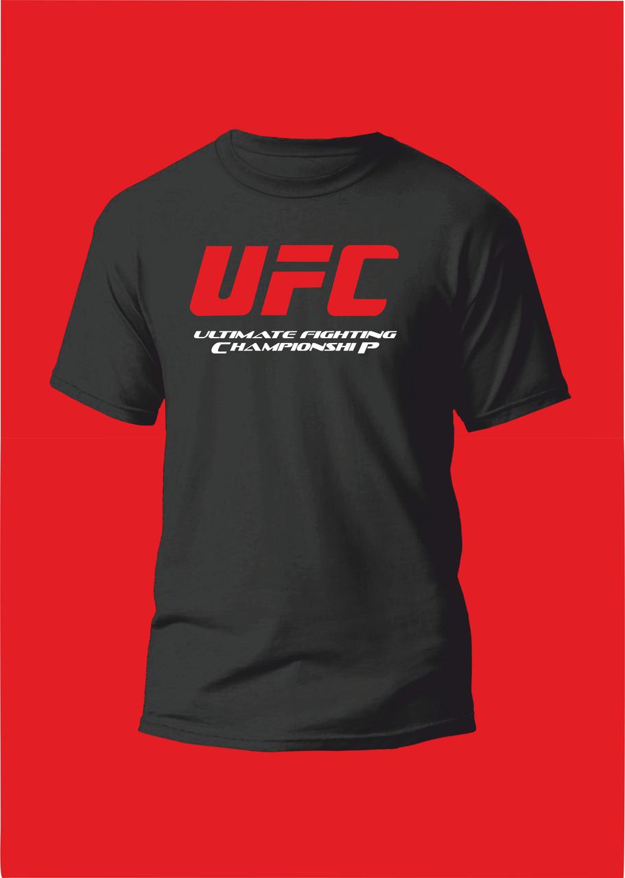 Футболка YOUstyle UFC 0971_B XXXL Black, фото 1