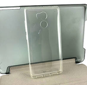 Xiaomi Redmi 4, 4s чохол накладка бампер OU Case силіконовий прозорий, фото 1