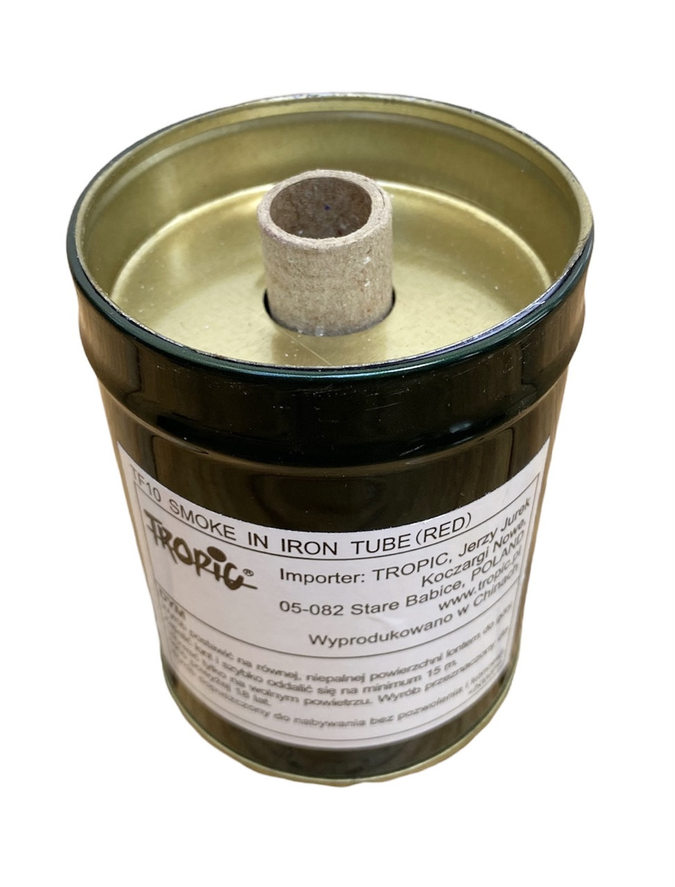 Цветной дым для фотосессии Белый Tropic TF-10 White smoke, время работы 70 сек