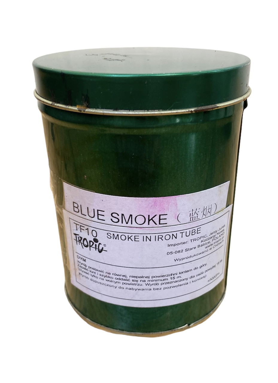 Кольоровий дим для фотосесії Синій Tropic TF-10 Blue smoke, час роботи 70 сек