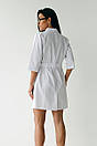 Жіночий медичний халат великого розміру, фото 6