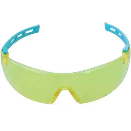 Окуляри захисні АСПЕКТ янтарні (блакитні дужки)