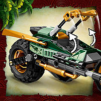 LEGO Ninjago Мотоцикл Ллойда для джунглів 183 деталі (71745), фото 6