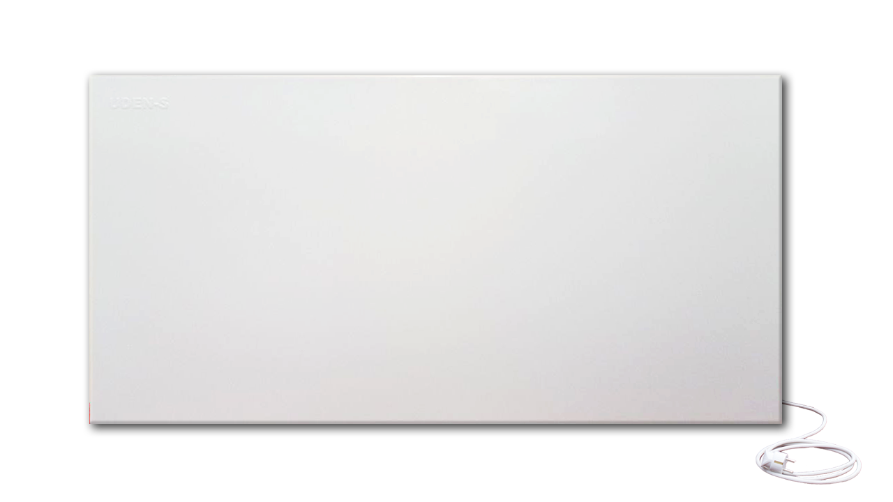 Енергозберігаюча керамічна панель UDEN-1000 "універсал" для обігріву будинку, біла, 1000Вт