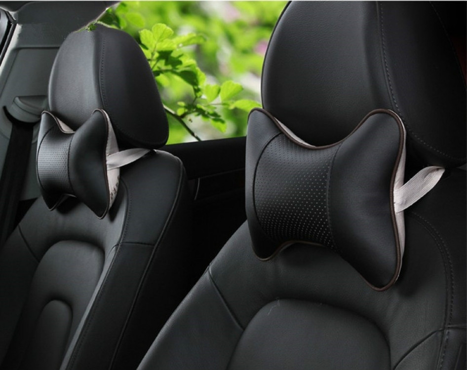 Підголовник у автомобіль чорний, фото 1