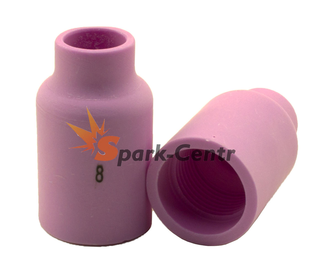 Сопло газове No8 стандартне для газової лінзи 40 мм, Ø 13 мм серія 54N для пальника WP-18, фото 1