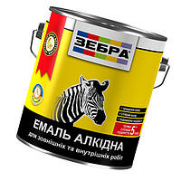 Емаль алкідна 2,8кг ПФ-116 ЗЕБРА 32 Салатна