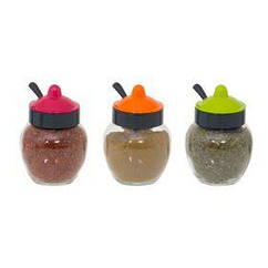 Спецівниця HEREVIN Spice Combine Colours MIX з ложкою 0.37 л (131506-560)