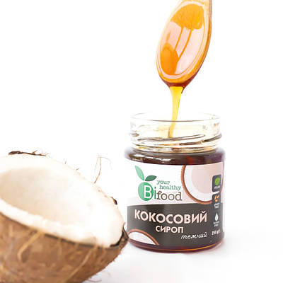 Сироп кокосовий 250г Bifood