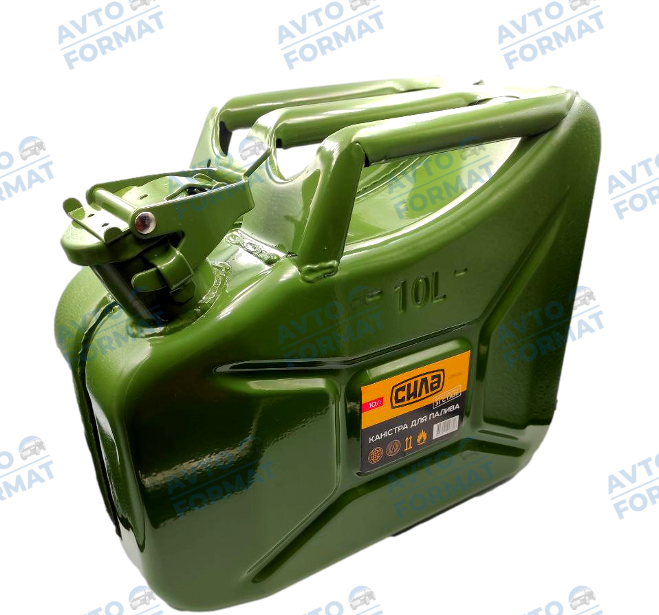 Каністра металева 10 л СИЛА, фото 1