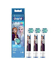 Насадки 3 шт Oral-B Stages Kids Frozen холодне серце на дитячі електричні зубні щітки