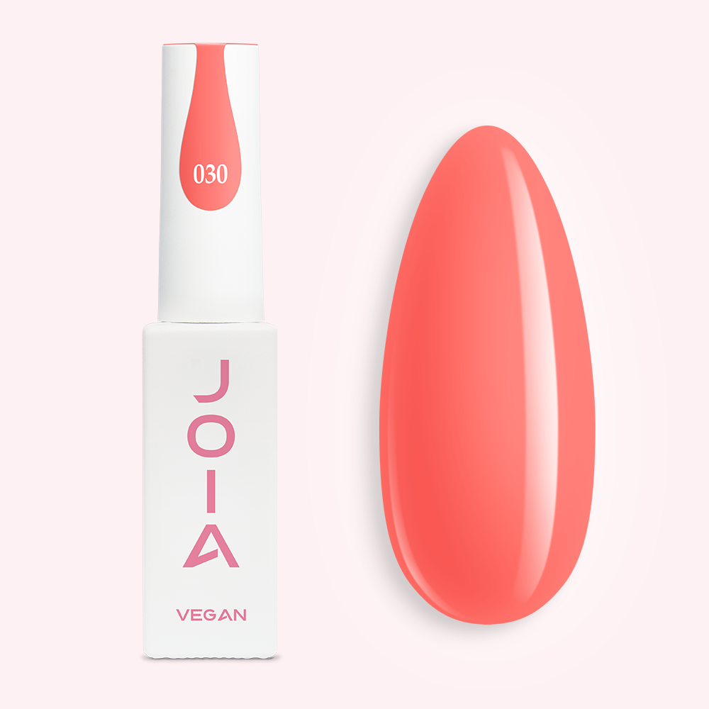 Гель-лак для нігтів JOIA vegan 030 (персиковий), 6 мл