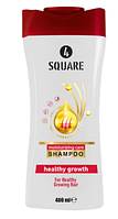 Стимулючий шампунь для волосся "Здоровий ріст" 4 Square, 400 мл