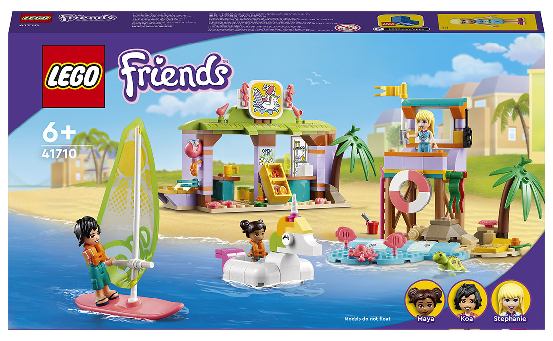 LEGO Friends Розваги на пляжі для серферів 288 деталей (41710)