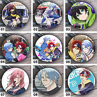 Набір значків аніме: Скейт: Нескінченність / SK8 the Infinity