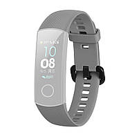 Ремінець для фітнес-браслета Honor Band 4 і 5 сірий, фото 3