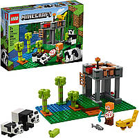 LEGO Minecraft Розплідник панд 204 деталі (21158), фото 3