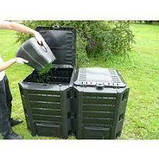 Контейнер для компосту prosperplast compogreen 800 л компостер для саду, фото 3