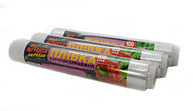 Плівка харчова 100 (100 метрів * 29 см товщина 8 мкм) КУЗЯ SERVICE