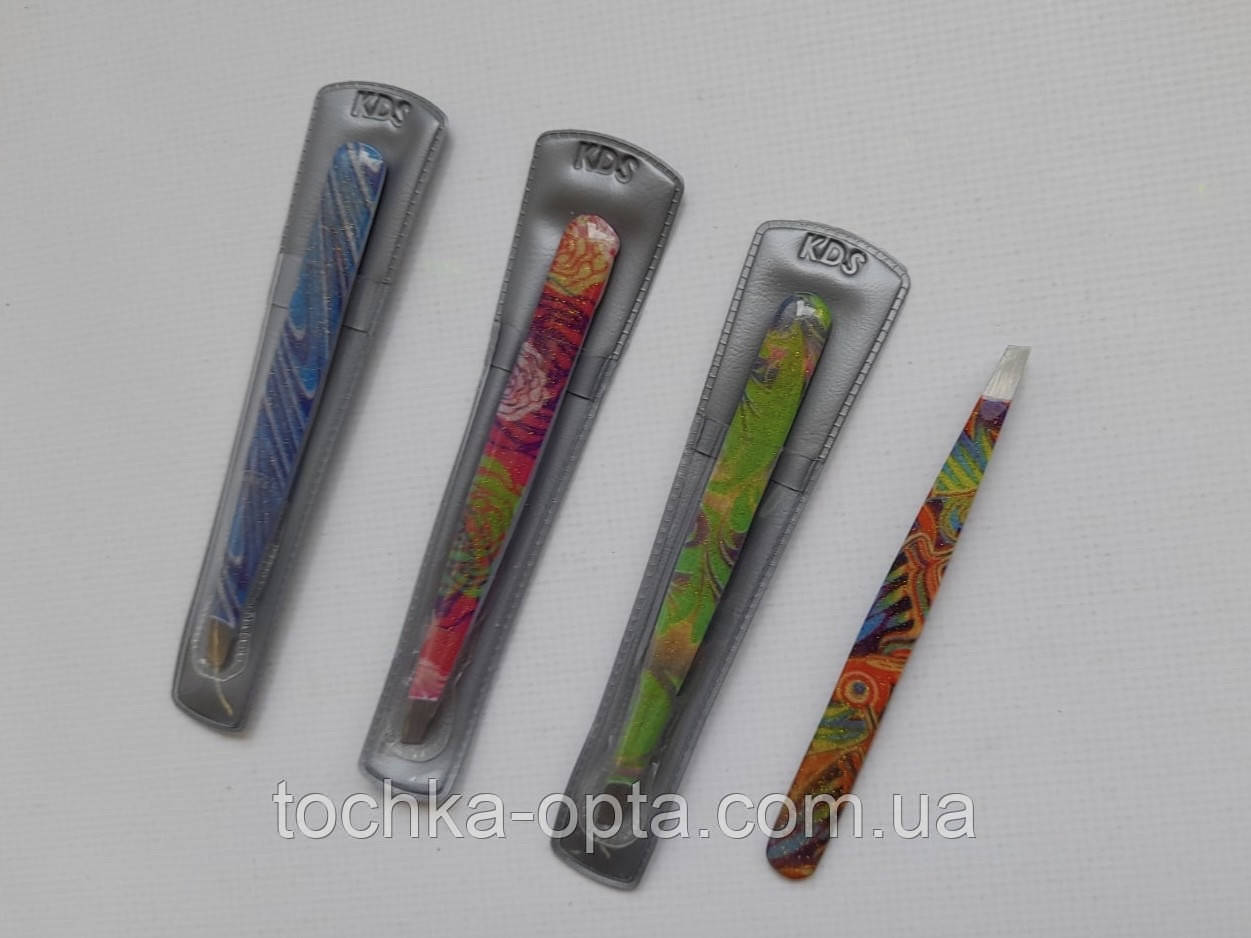 Пінцет для брів KDS COLOR 1-3270, фото 1