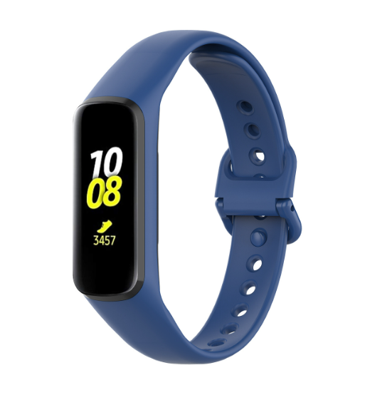 Ремішок DK Silicone Sport Band для Samsung Galaxy Fit2 (R220) (dark blue), фото 1