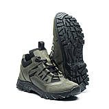 Кросівки Тактичні Чоловічі Натуральна шкіра Хакі, фото 3