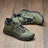 Кросівки Тактичні Чоловічі Натуральна шкіра Хакі, фото 10