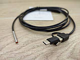 Ендоскоп 3,9 мм 1 метр USB, microUSB, Type C, фото 4