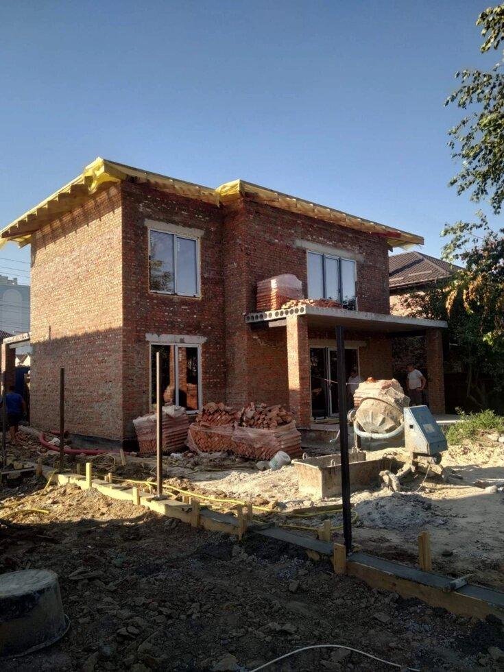 Кам'яні роботи. Кладка цегли. Цегляна кладка стін