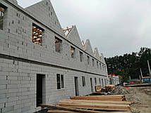 Кам'яні роботи. Кладка стін із піноблока