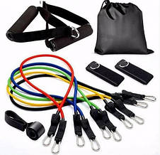 Набір еспандерів для фітнесу в чохлі 5 шт